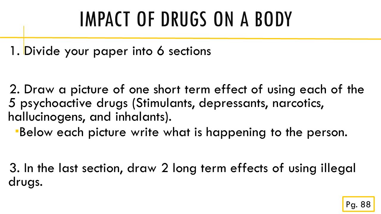 Essay on illegal drugs